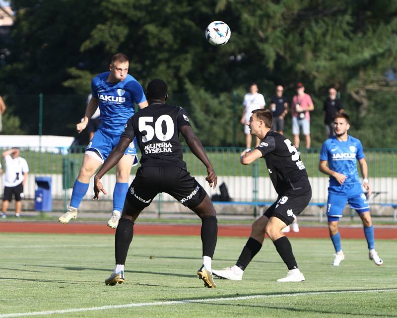 Česká fotbalová liga: Česká Lípa (modrá) - Teplice B 1:0 (0:0).