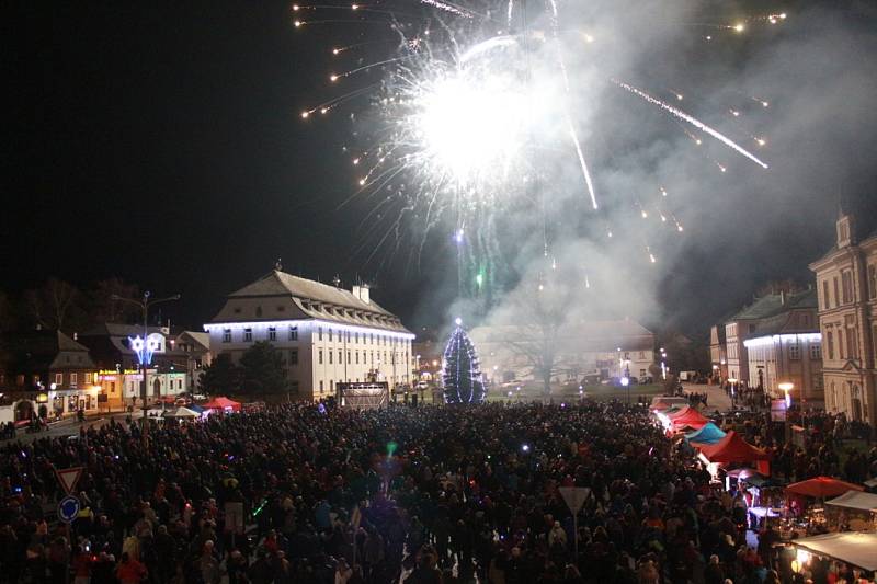 Zahájení Adventu v Novém Boru. 