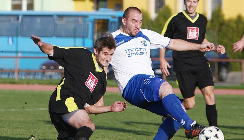 Fotbalisté Zákup podlehli 1:2 Bulovce