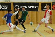Futsal, I. liga: Démoni Česká Lípa - Slavia Praha 3:5.