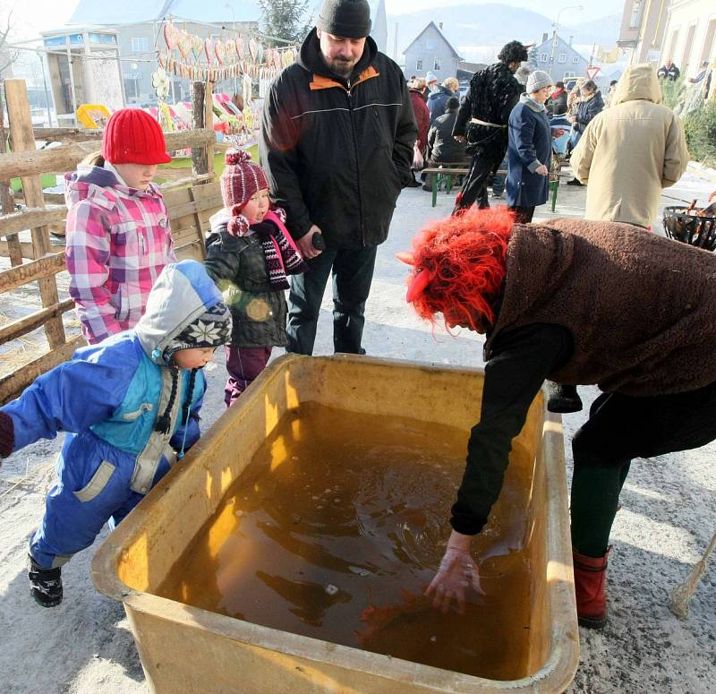 Vánoční trhy a opravdové peklo v Žandově.