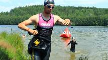 První triatlon pod značkou XTERRA po koronavirové pauze v Kunraticích u Cvikova.