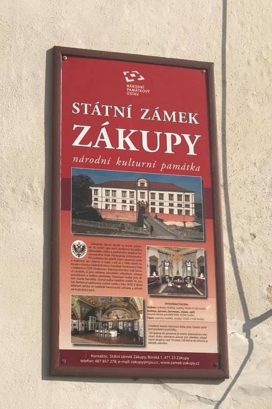 Zahájení turistické sezóny na zámku v Zákupech.