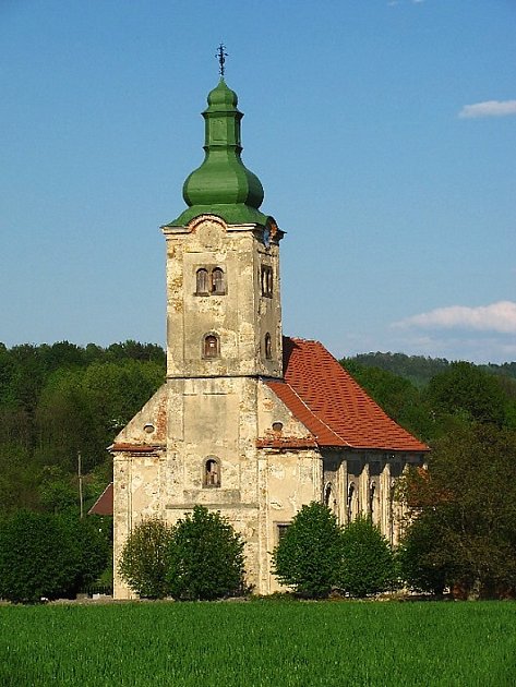 Dubnice: kostel Narození Panny Marie.