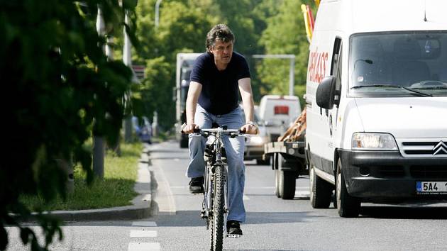 Cyklista - ilustrační foto