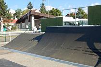 Nový skatepark v Novém Boru.