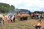 Soutěžní sezóna otevřeného Mistrovství ČR v Truck trialu pokračovala o víkendu v motokrosovém areálu Luhov u Stráže pod Ralskem.