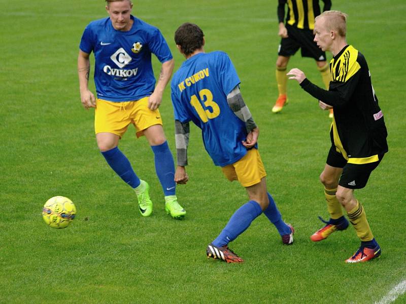 Stráž pod Ralskem - Cvikov 6:0 (4:0).