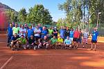V pořadí 2. mužský deblový turnaj pod názvem Novoborští přeborníci a za účasti 16 mužských deblových párů uspořádal spolek Tenisová rodina v sobotu 19. srpna v areálu v Novém Boru.