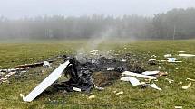 V Ralsku zahynul při pádu letadla jeden člověk