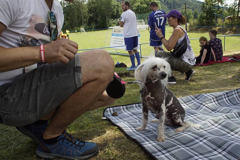 Sedmý ročník Skalice Celebrity Open Cup se konal v sobotu 18. července na fotbalovém hřišti ve Skalici u České Lípy.