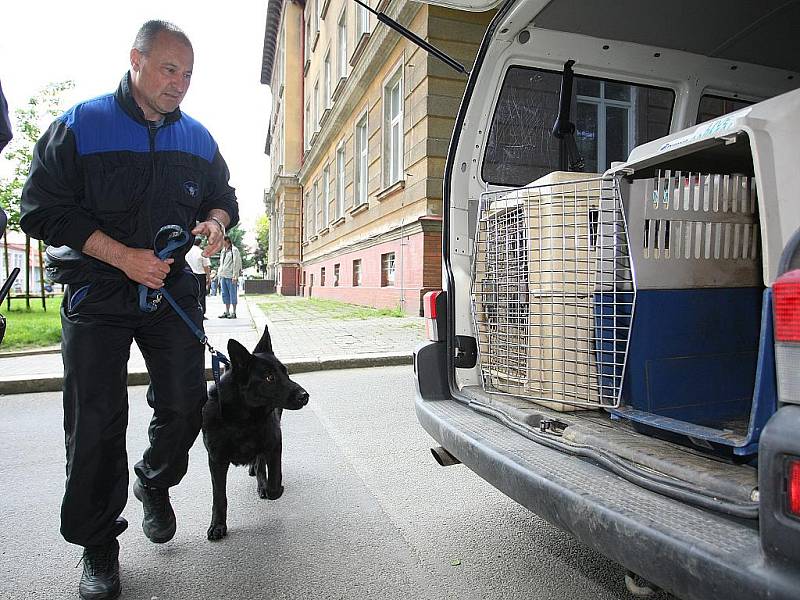 Nahlášená výbušnina v budově Střední průmyslové školy v České Lípě zaměstnala opět českolipské policisty a studenty vyhnala na dvě hodiny před budovu.