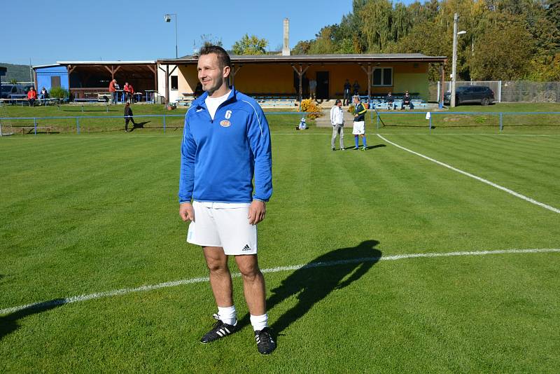 Ve Skalici u České Lípy skládali hold spoluhráči Jiřímu Štěpánkovi