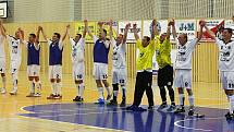 První semifinálový zápas play-off 2. ligy futsalu mezi českolipskými Démony a týmem z Hradce Králové vyhráli domácí borci 8:3. O první dva góly Démonů, které tým postavily na nohy, se postaral Milan Soukup. 