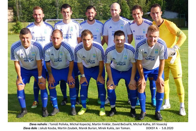 Dnes již bývalý tým FK Doksy, který patřil k ozdobám krajského přeboru na Liberecku.