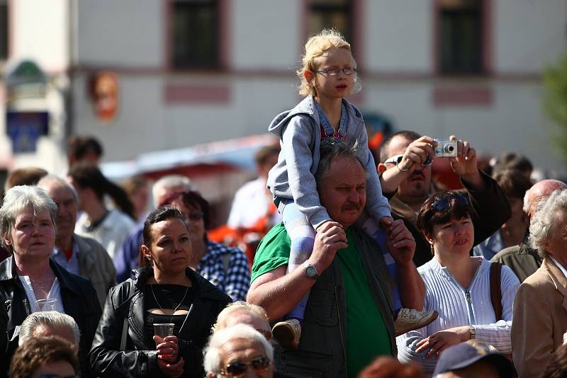 Císařské slavnosti na náměstí v Zákupech, 2012.