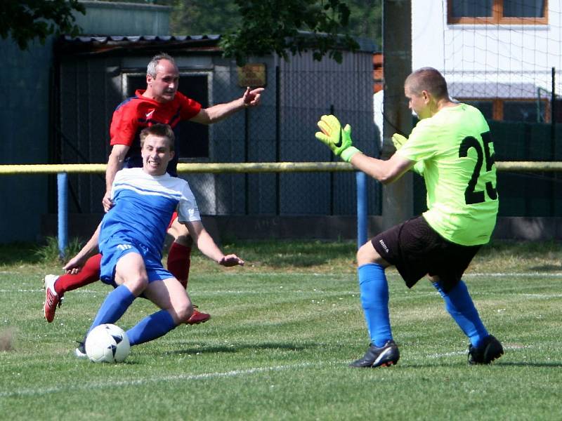 Okresní přebor: Sosnová - Kravaře 0:9 (0:4).