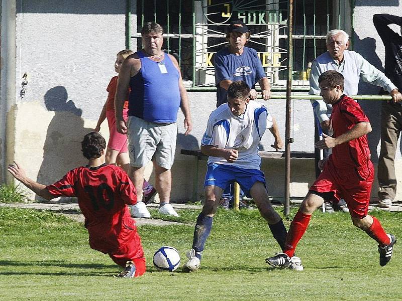 Derby v Kamenici mezi domácím týmem a nedalekými Zákupy skončilo smírně.