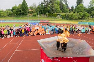 Na Městském stadionu v České Lípě se ve čtvrtek a v pátek 8. a 9. června uskutečnil premiérový  ročník Českolipské školní olympiády dětí a mládeže.