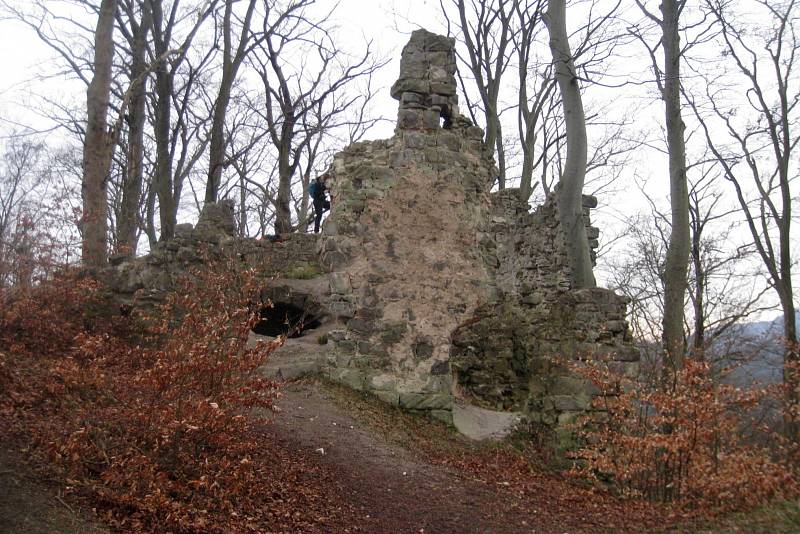 Za historií zříceniny hradu Děvín.