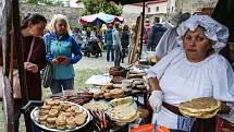 Program slavností na vodním hradě se nesl v rytířském duchu.