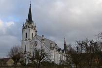 Kostel sv. Floriána a Šebestiána v Zákupech.