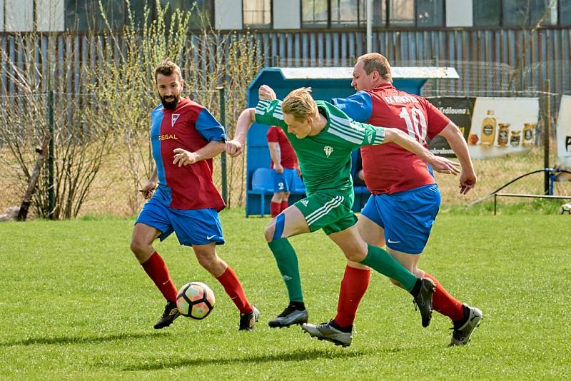 Okresní přebor: Rynoltice B - Bílý Kostel 2:1.