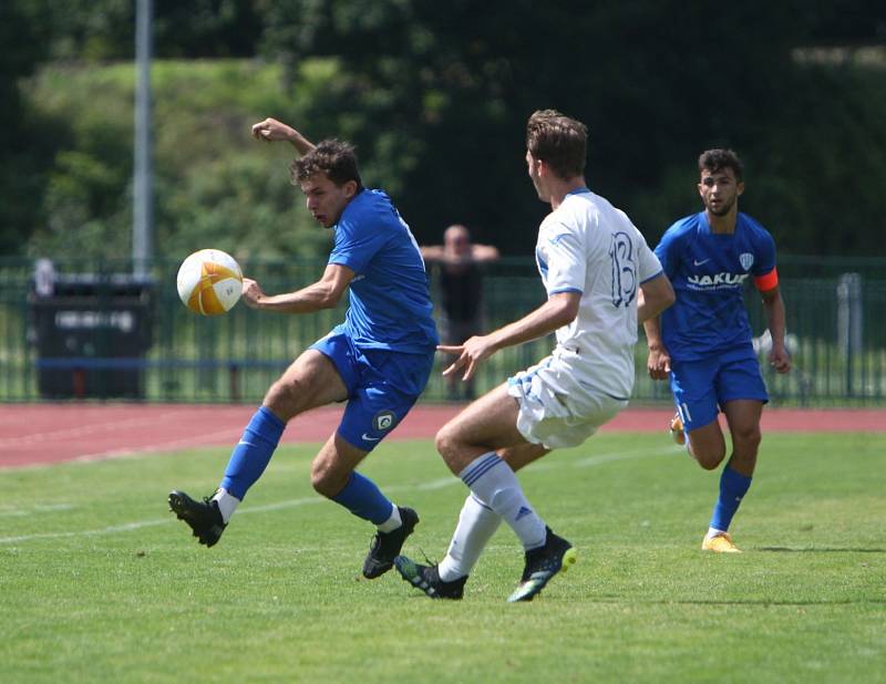 Fotbalisté České Lípy v prvním divizním kole přestříleli pražskou Aritmu.