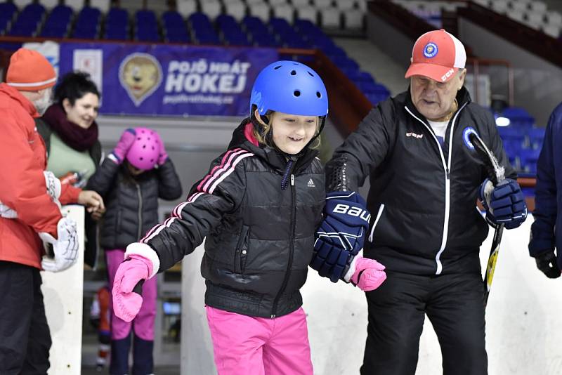 Týden hokeje přilákal do České Lípy 27 dětí.