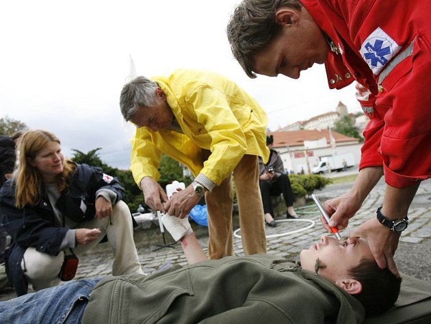 Na úrazových ambulancích ošetří lékaři v létě denně stovky pacientů