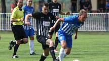 Divize B, fotbal, Brandýs nad Labem, Arsenal Česká Lípa. Foto: Jaroslav Marek