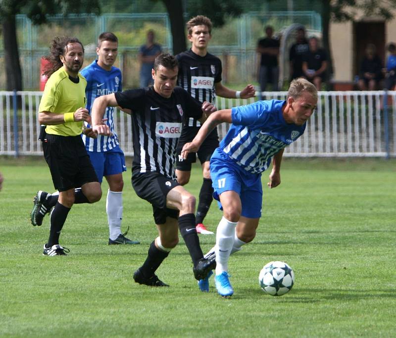 Divize B, fotbal, Brandýs nad Labem, Arsenal Česká Lípa. Foto: Jaroslav Marek