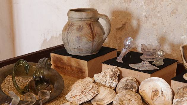 Způsoby stolování dokládají předměty z keramiky, kovu i skla, přičemž součástí jídelníčku byly i speciality, jako slanovodní ústřice.