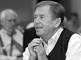 Václav Havel na návštěvě Liberce v roce 2003.