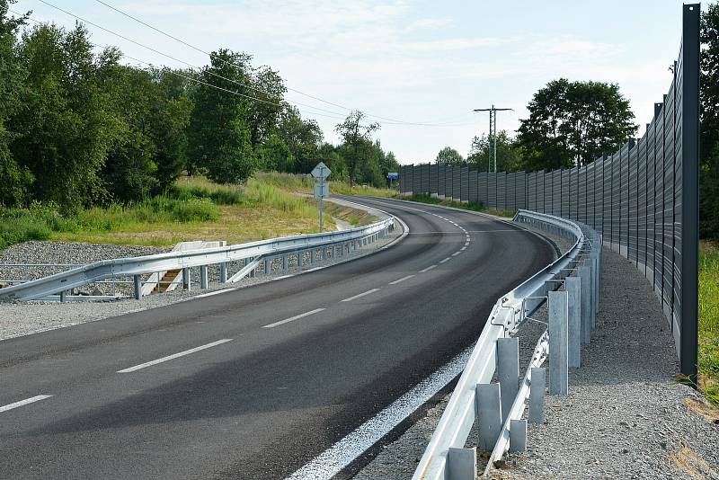 Severozápadní obchvat města Zákupy.