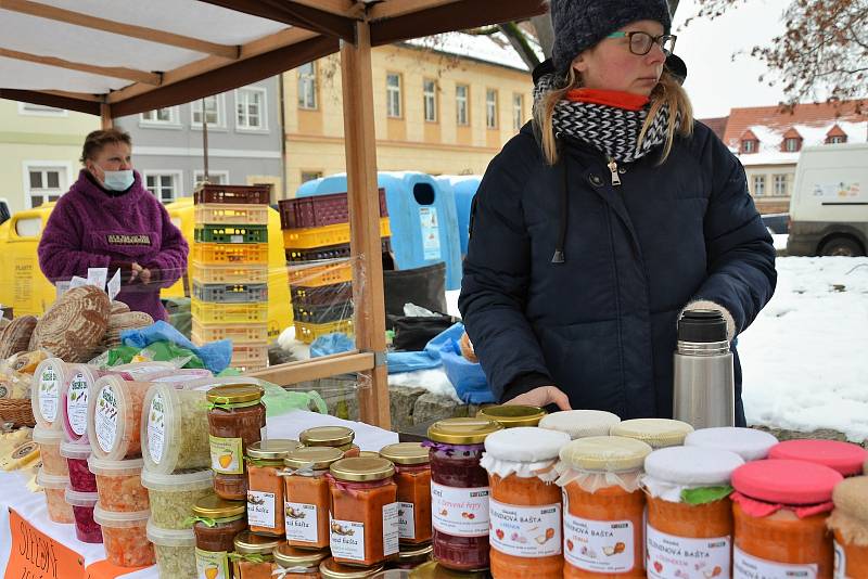 Farmářské trhy v České Lípě.