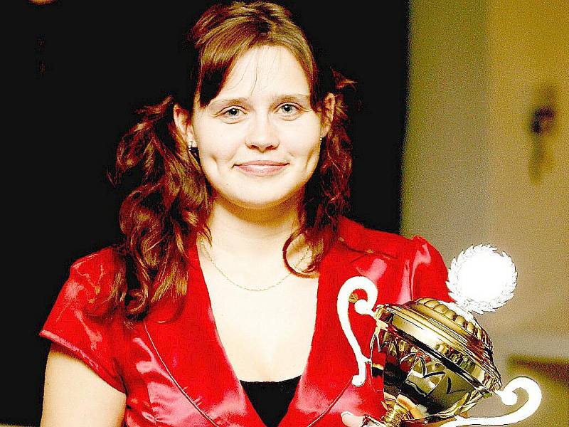 Zuzana Šostková. Na svůj první triumf v kategorii dospělých je náležitě hrdá. 