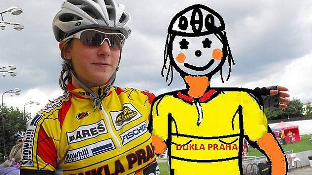 Českolipská cyklistka Kateřina Růžičková, která před několika týdny přestoupila do Dukly Praha, se představila  v Prostějově, kde se konal Český pohár mládeže v omniu 