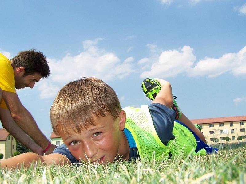 Fotbalové prázdniny jsou již tradičním zpestřením letní přestávky pro řadu malých fotbalistů. 