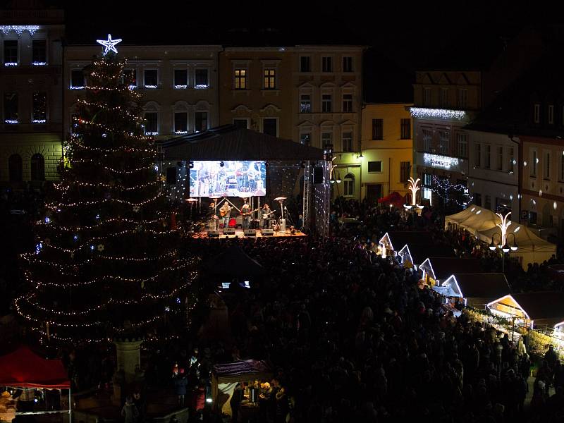 Zahájení adventu v České Lípě.