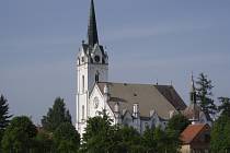 Kostel v Zákupech.