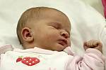 Pouhých jedenáct minut po půlnoci se v českolipské nemocnici narodila Nela Palusková z Jablonného v Podještědí. 