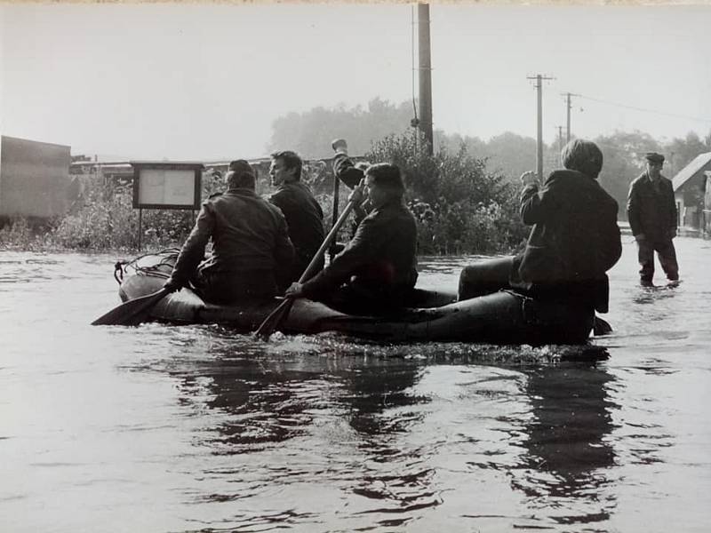 Povodeň do Zákup přišla i před čtyřiceti lety - v červenci 1981. Rozsah pohromy zachycují dobové fotografie.