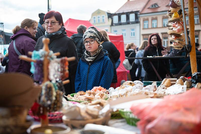 Rozsvícení vánočního stromu v České Lípě s koncertem Ewy Farne.