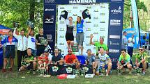 V Hamru na Jezeře se uskutečnil další ročník oblíbeného triatlonového závodu Hamrman.
