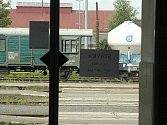 Vlakové nádraží v České Lípě se vylidnilo. 