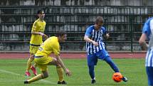 Starší dorostenci České Lípy (modré dresy) doma porazili Varnsdorf 3:1.