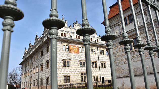 Renesanční zámek v Litomyšli na Svitavsku. Od roku 1999 patří mezi památky UNESCO.