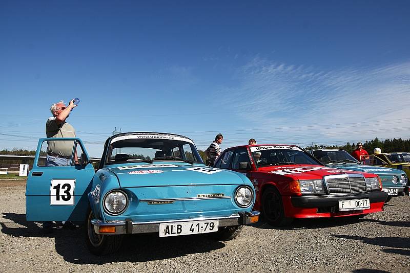 Rallye revival se jela i na autodromu v Sosnové.