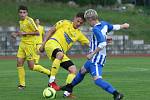 Šmalcl v souboji s domácím Volejníkem. Foto: Jaroslav Marek